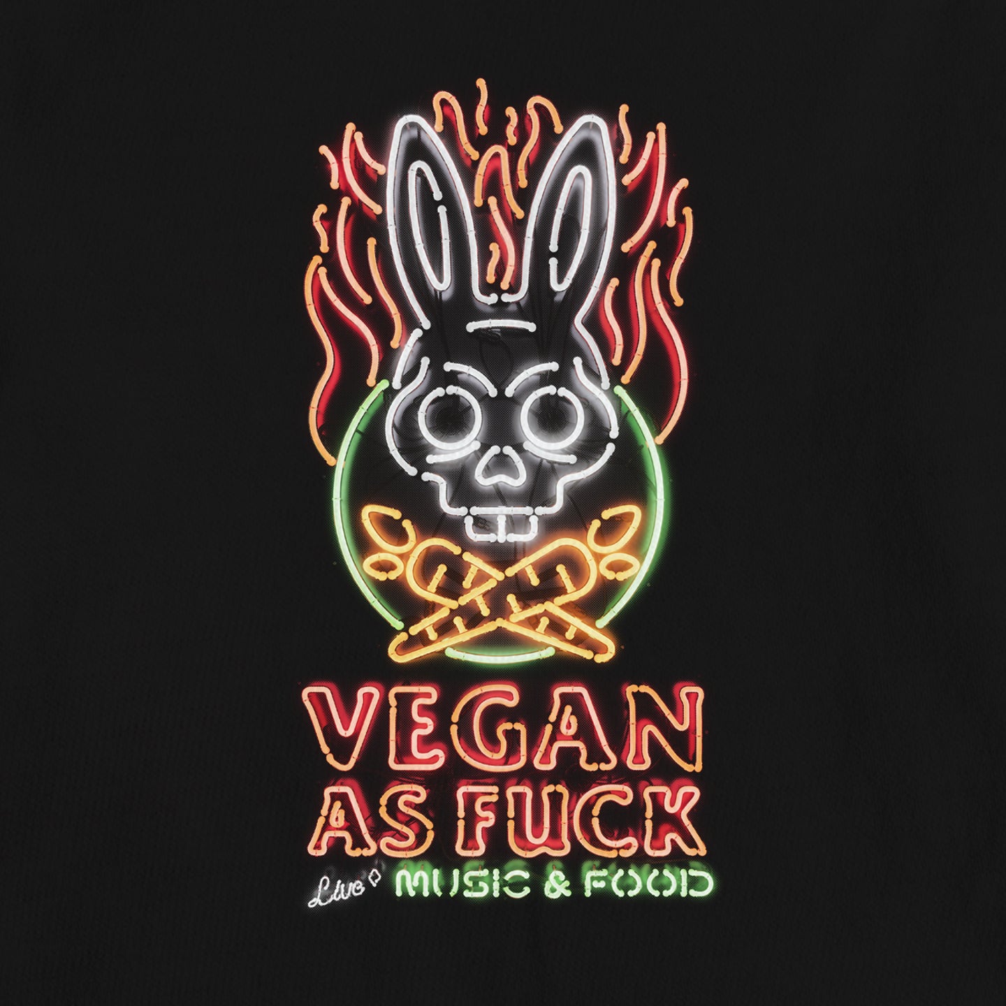 Vegan As Fuck | Front & Back Unisex T-Shirt