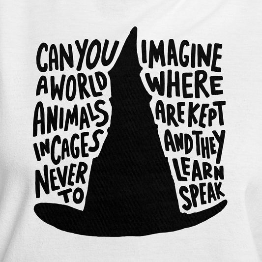 Can You Imagine | Front & Back Unisex T-Shirt