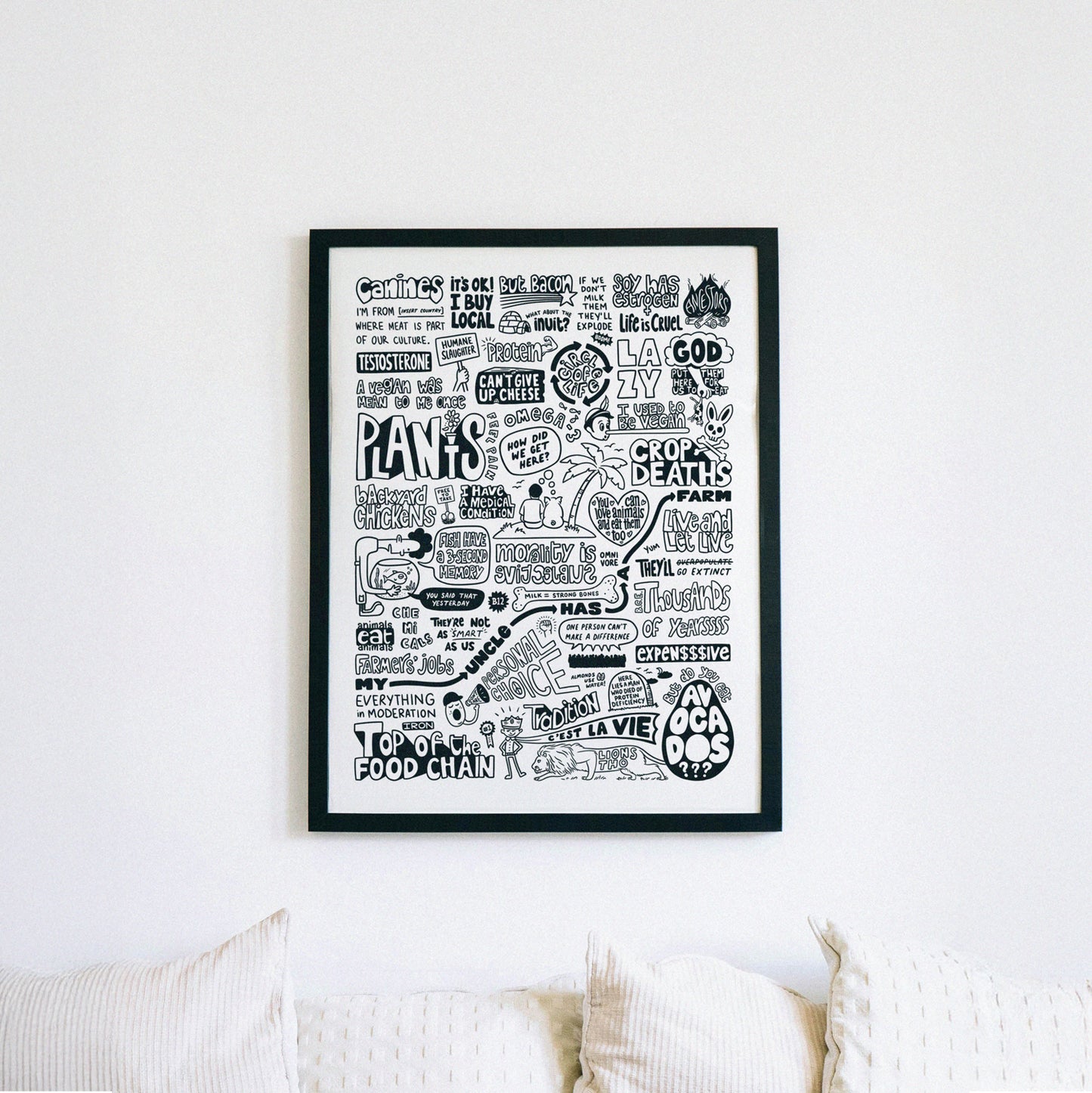 Excuses Hall of Fame | Framed Art