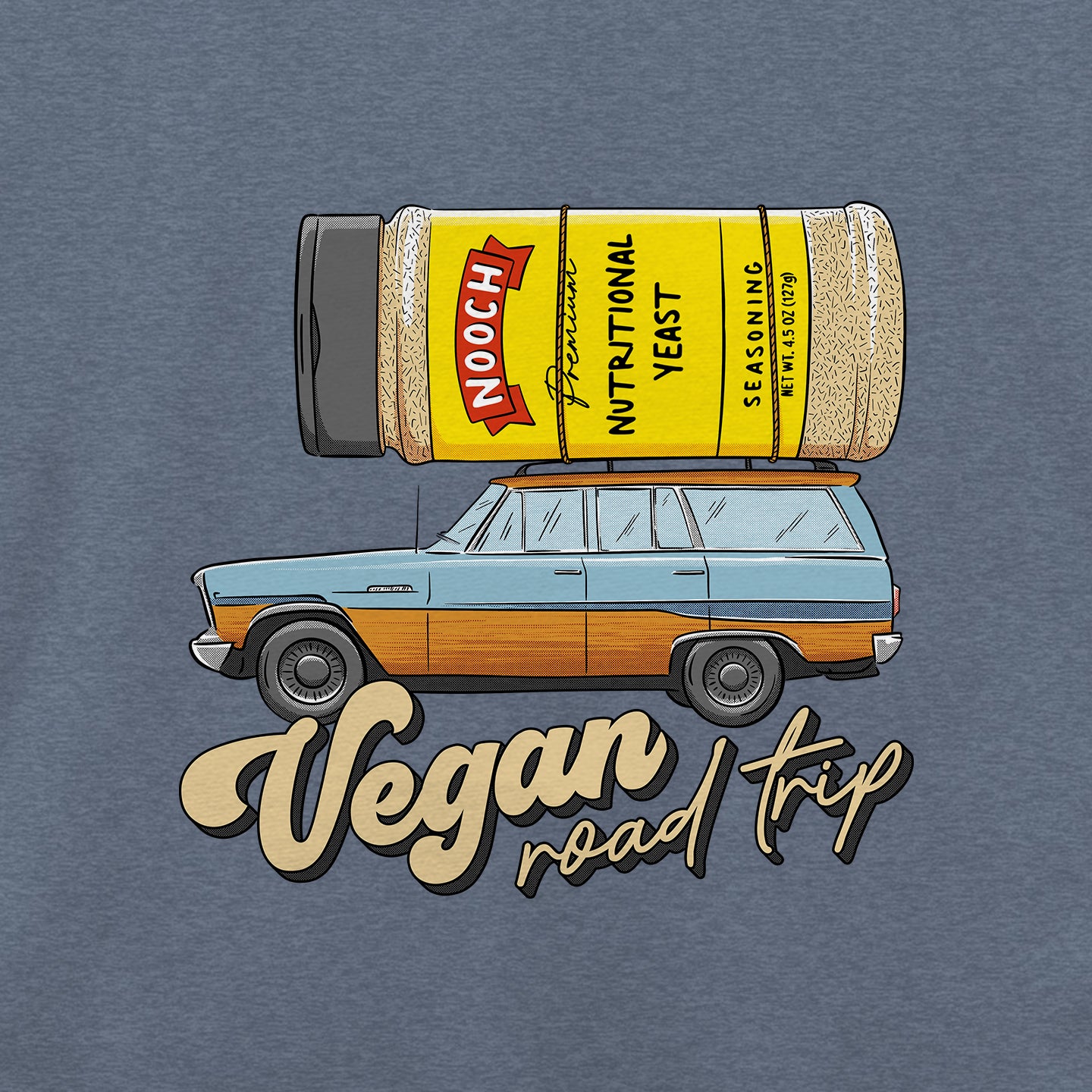 Vegan Road Trip | Unisex Organic Cotton T-Shirt