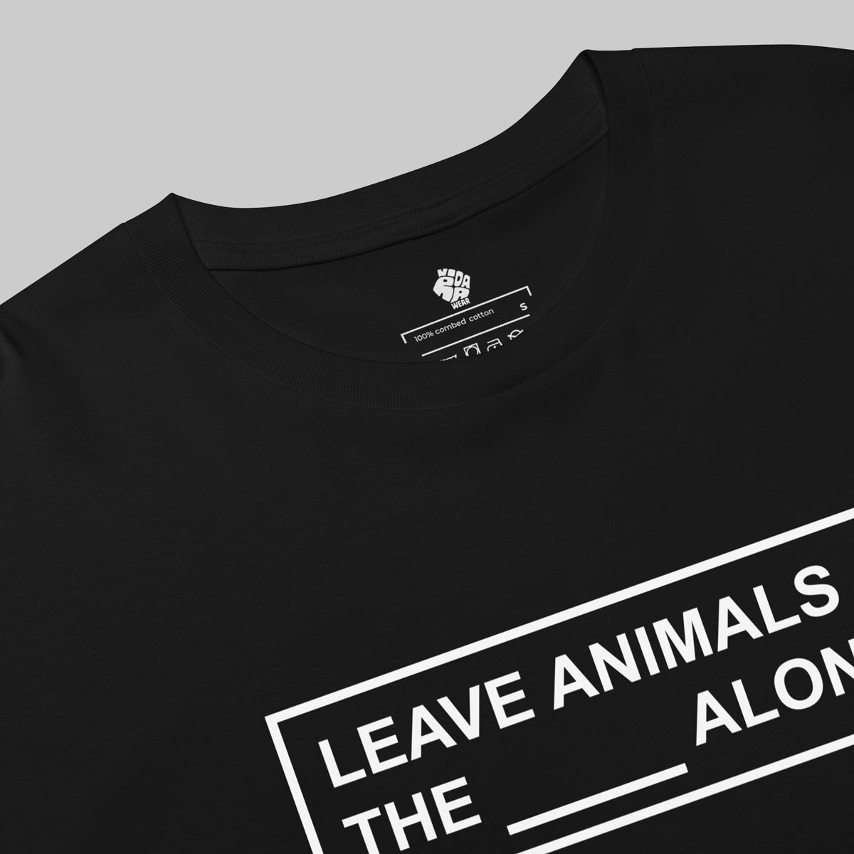 Leave Animals The ____ Alone  | Women's Crop Top