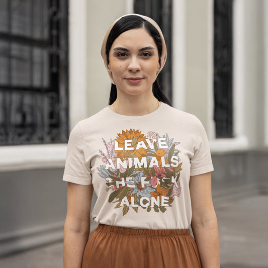 Leave Animals the F___ Alone | Unisex T-Shirt