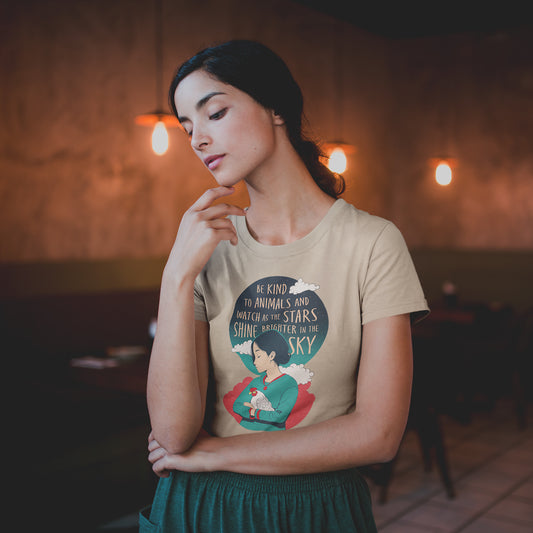 Be Kind To Animals | Unisex Organic Cotton T-Shirt