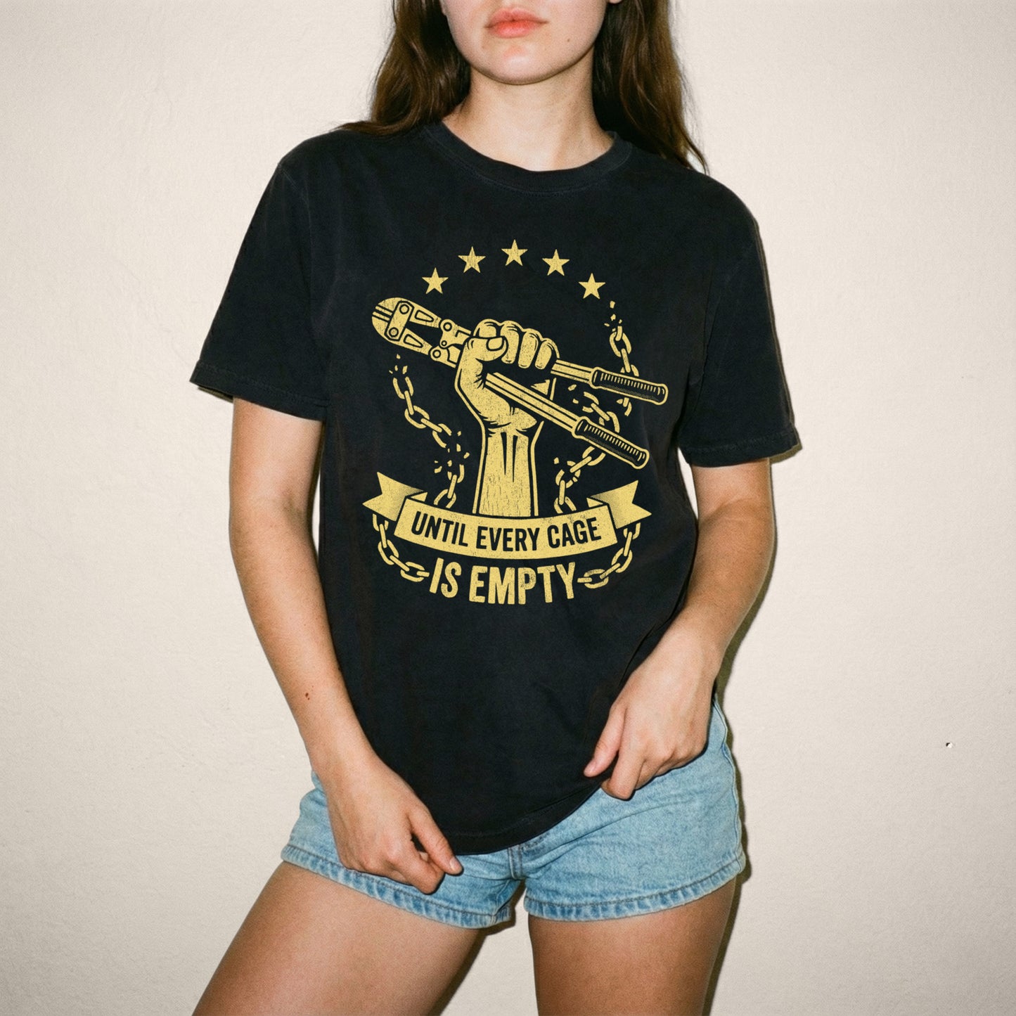 Until Every Cage is Empty | Unisex T-Shirt