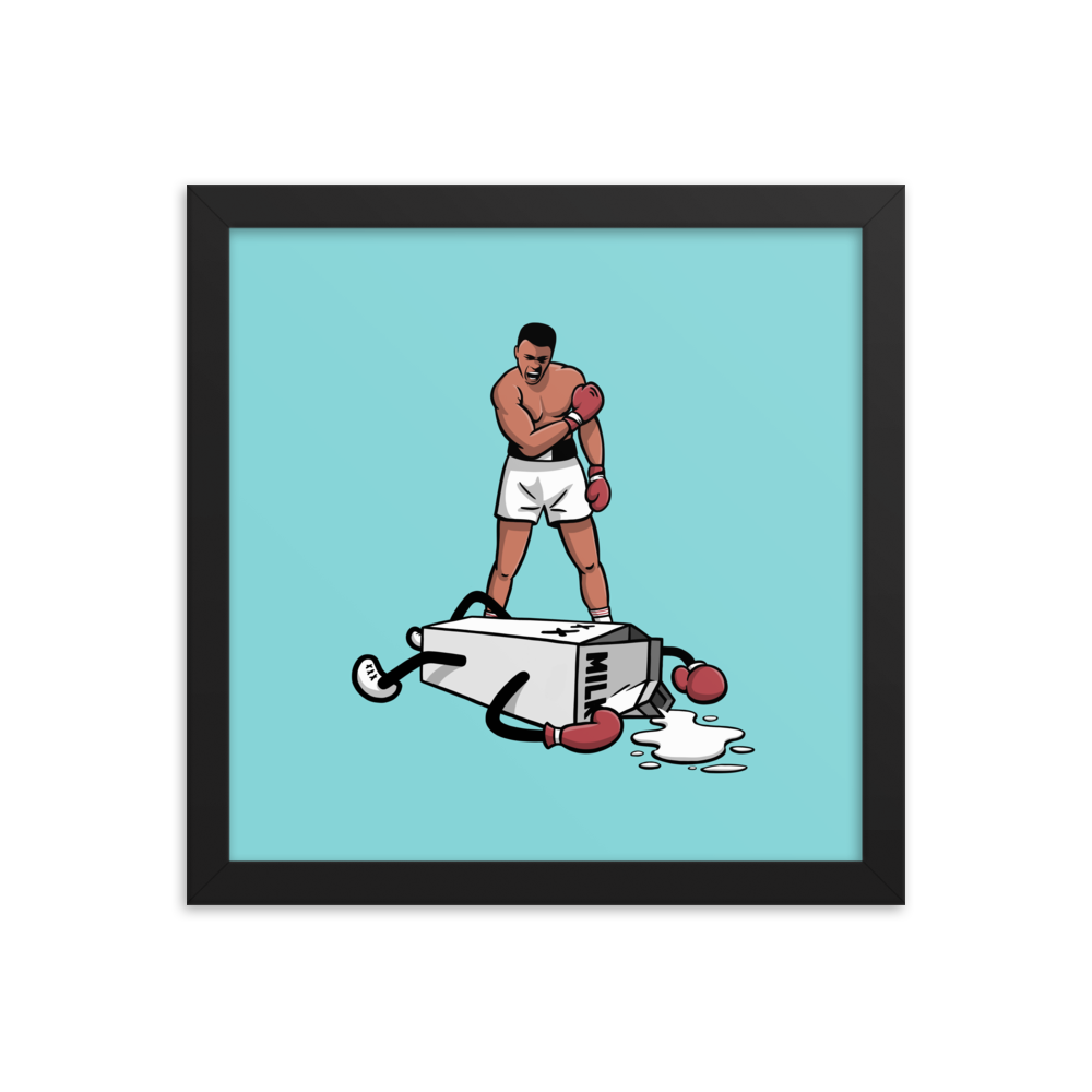 Down For The Count | Framed Art