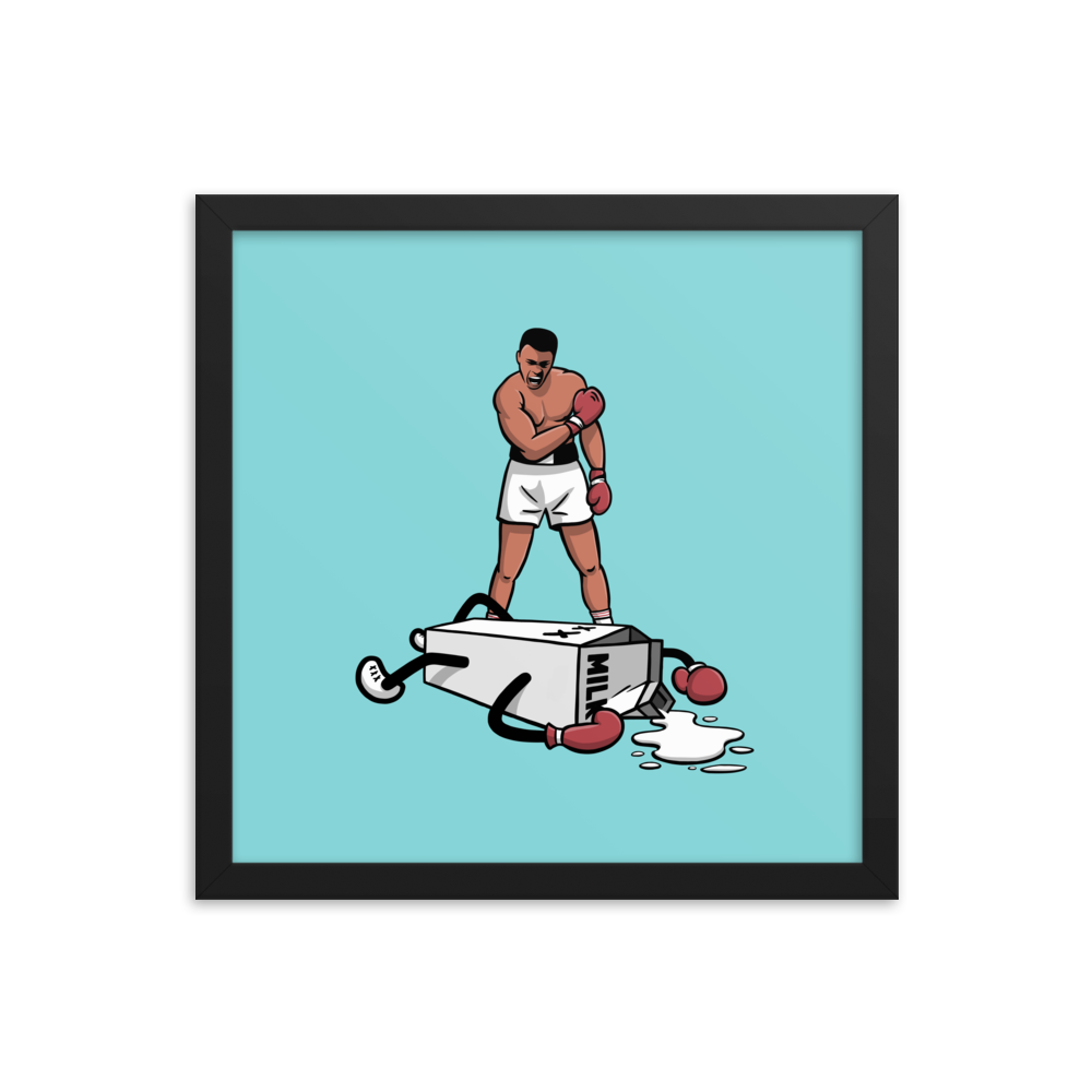 Down For The Count | Framed Art