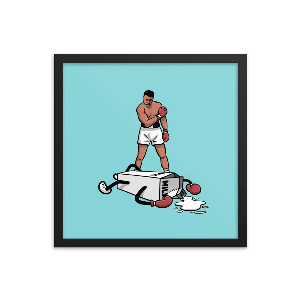 Down For The Count | Framed Art