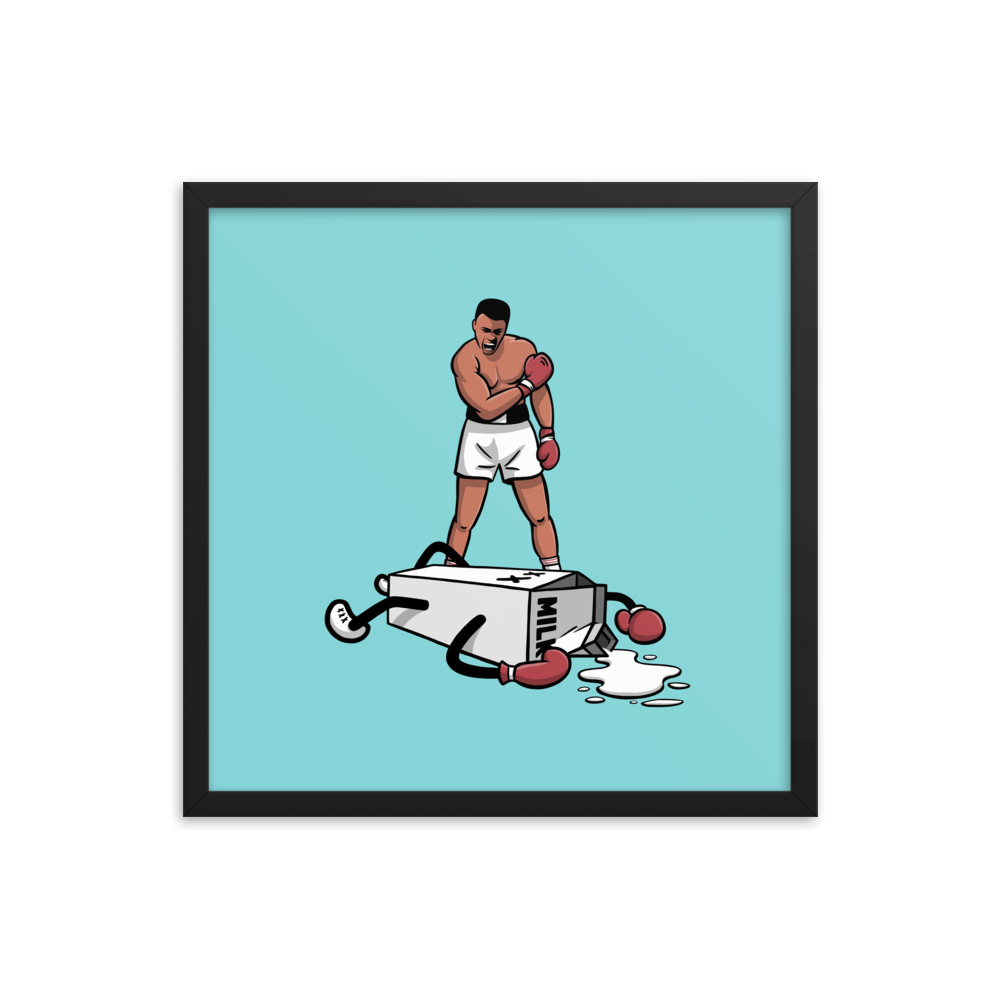 Down For The Count | Framed Art