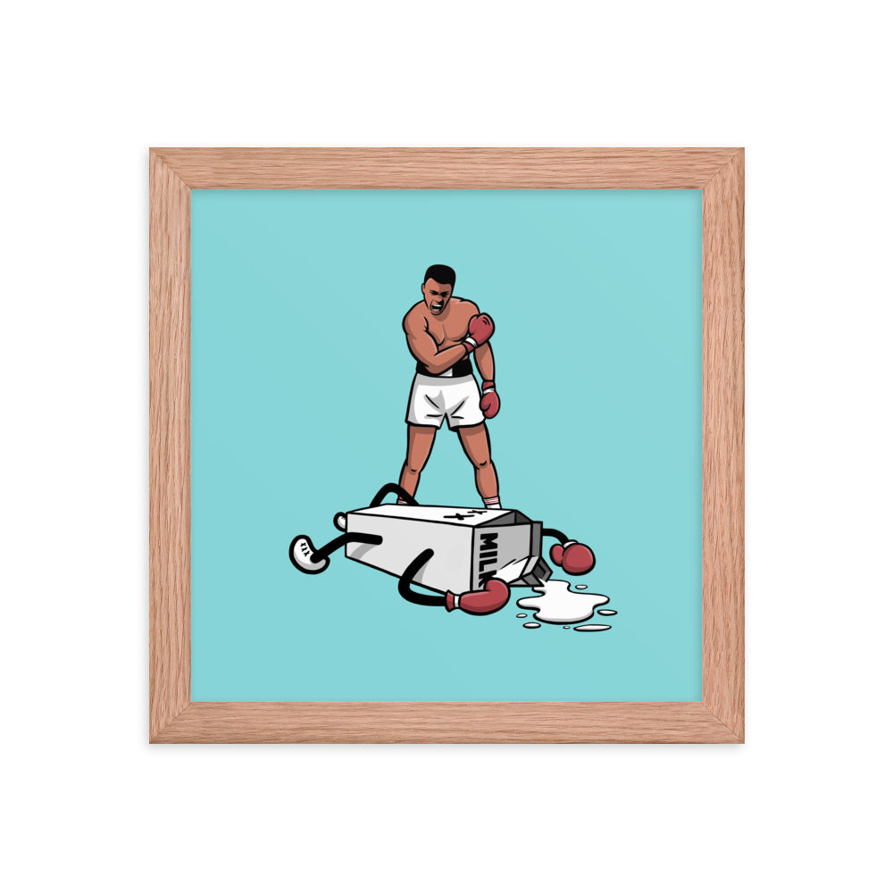 Down For The Count | Framed Art