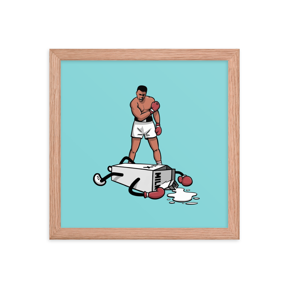 Down For The Count | Framed Art