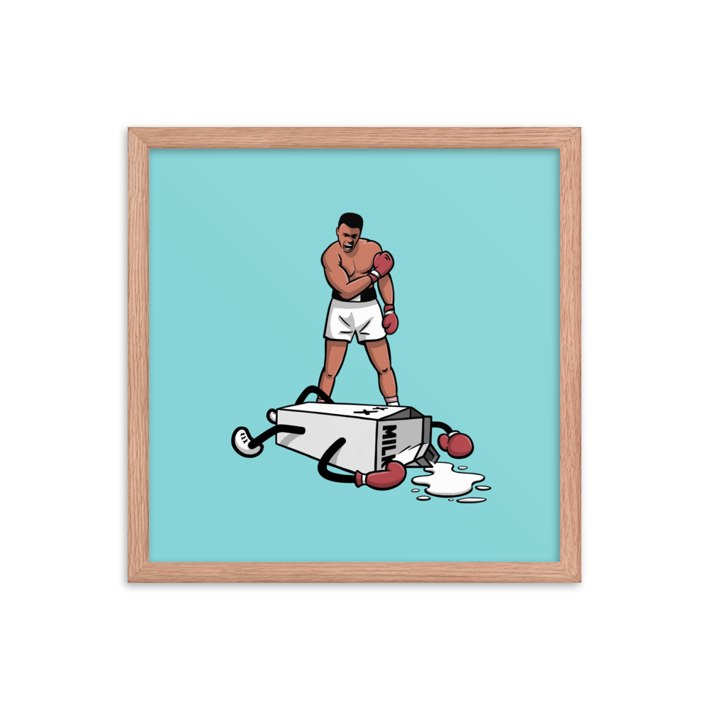 Down For The Count | Framed Art