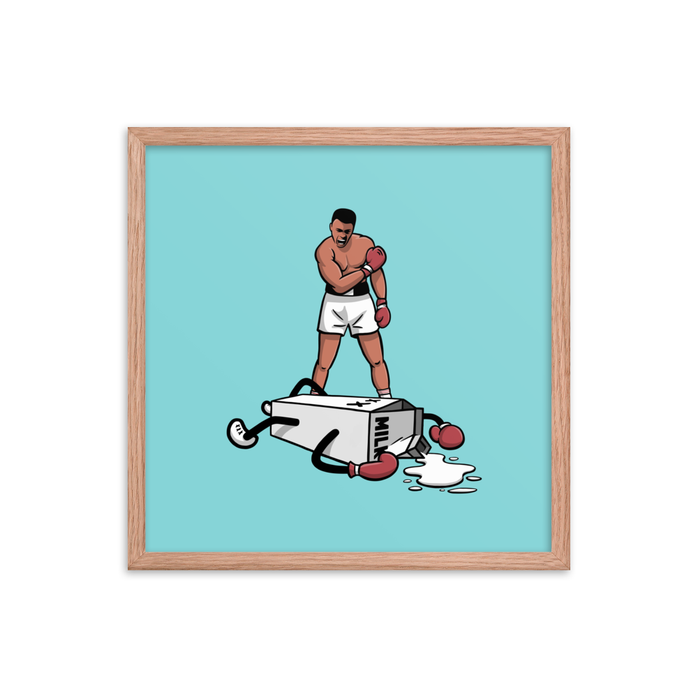 Down For The Count | Framed Art