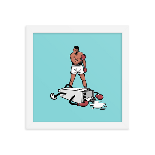 Down For The Count | Framed Art