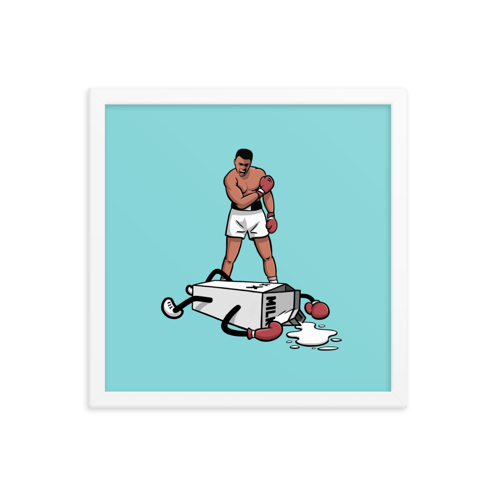 Down For The Count | Framed Art