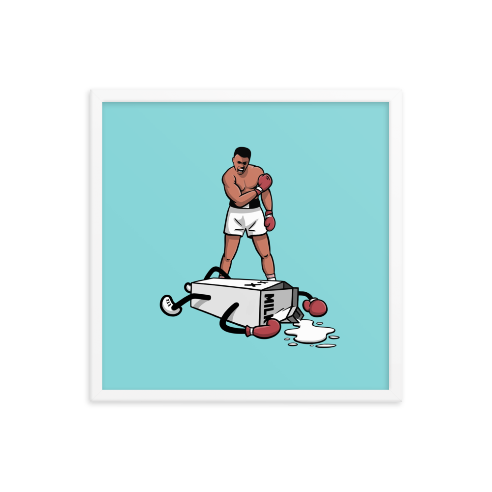 Down For The Count | Framed Art