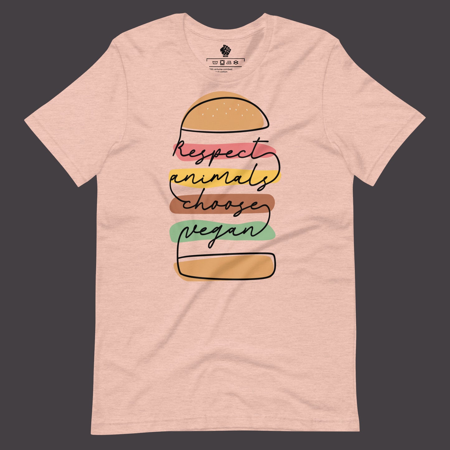 Respect Animals, Choose Vegan | Unisex T-Shirt