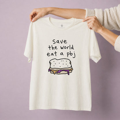 Save the World, Eat a PBJ | Unisex T-Shirt