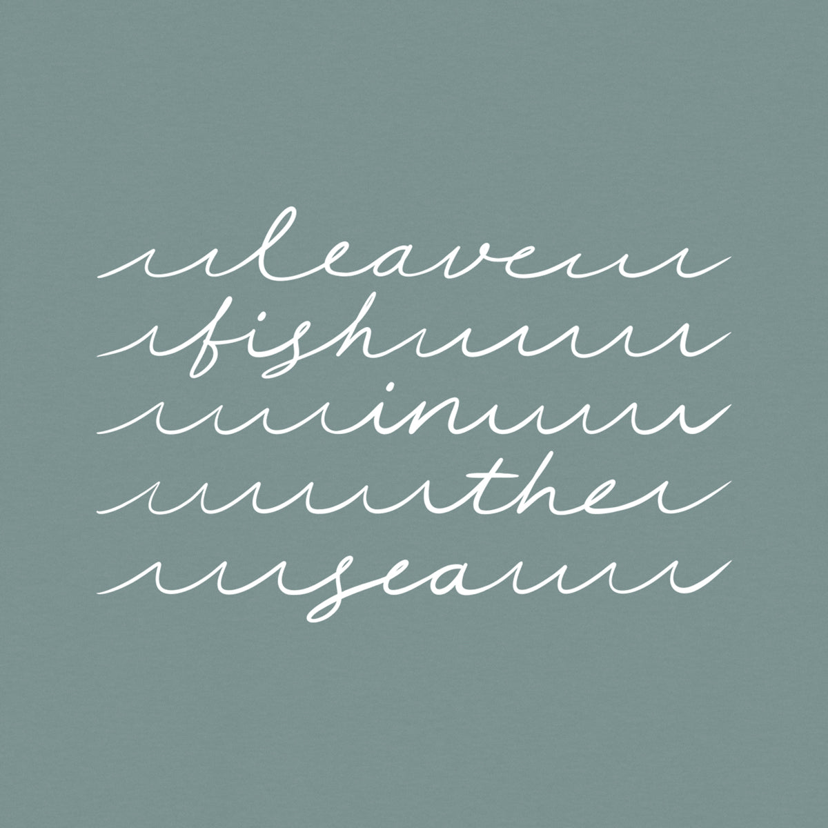 Leave Fish In The Sea | Women's Crop Top