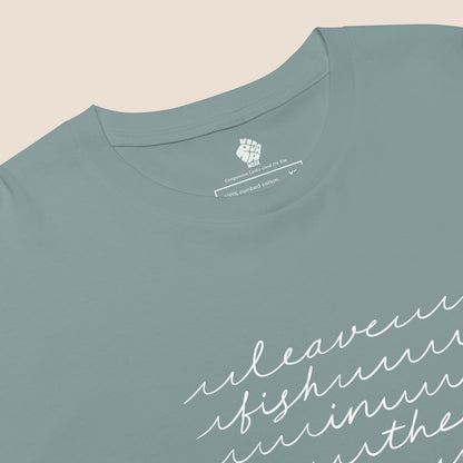 Leave Fish In The Sea | Women's Crop Top
