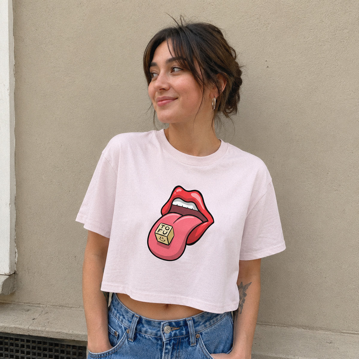 Eat Tofu | Women's Crop Top